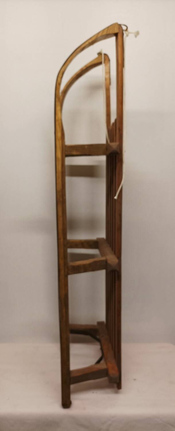 Ancienne luge traîneau en bois Vintage