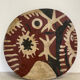 Tableau panneau bois Tribal XXe
