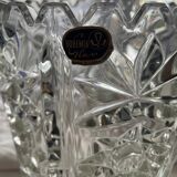 Bohemian crystal vase