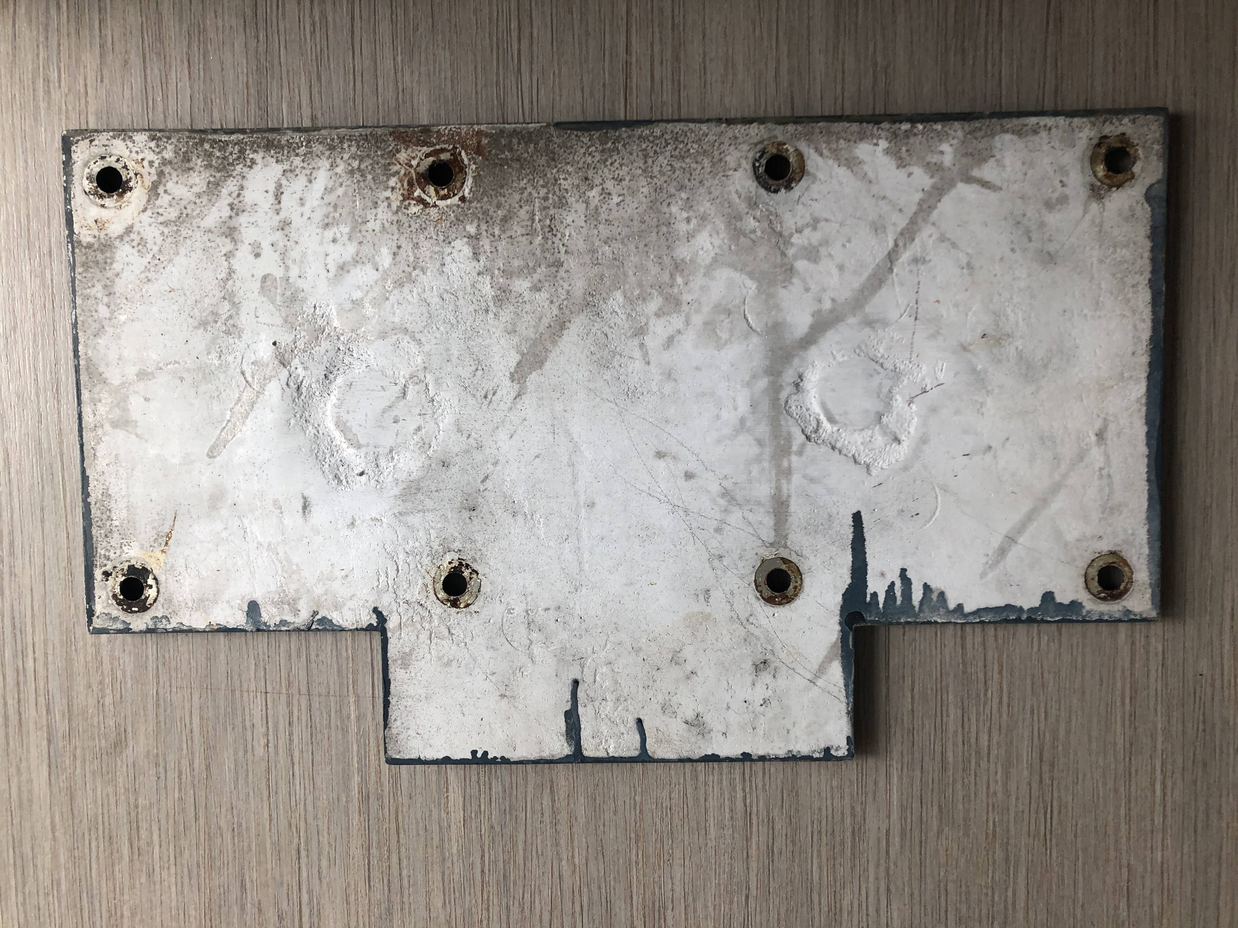 Former SNCF locomotive plate