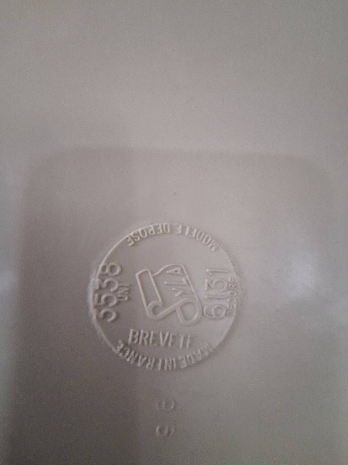 Syla plastic mirror 1970