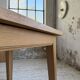 Solid oak farmhouse table 180/270 cm + extensions