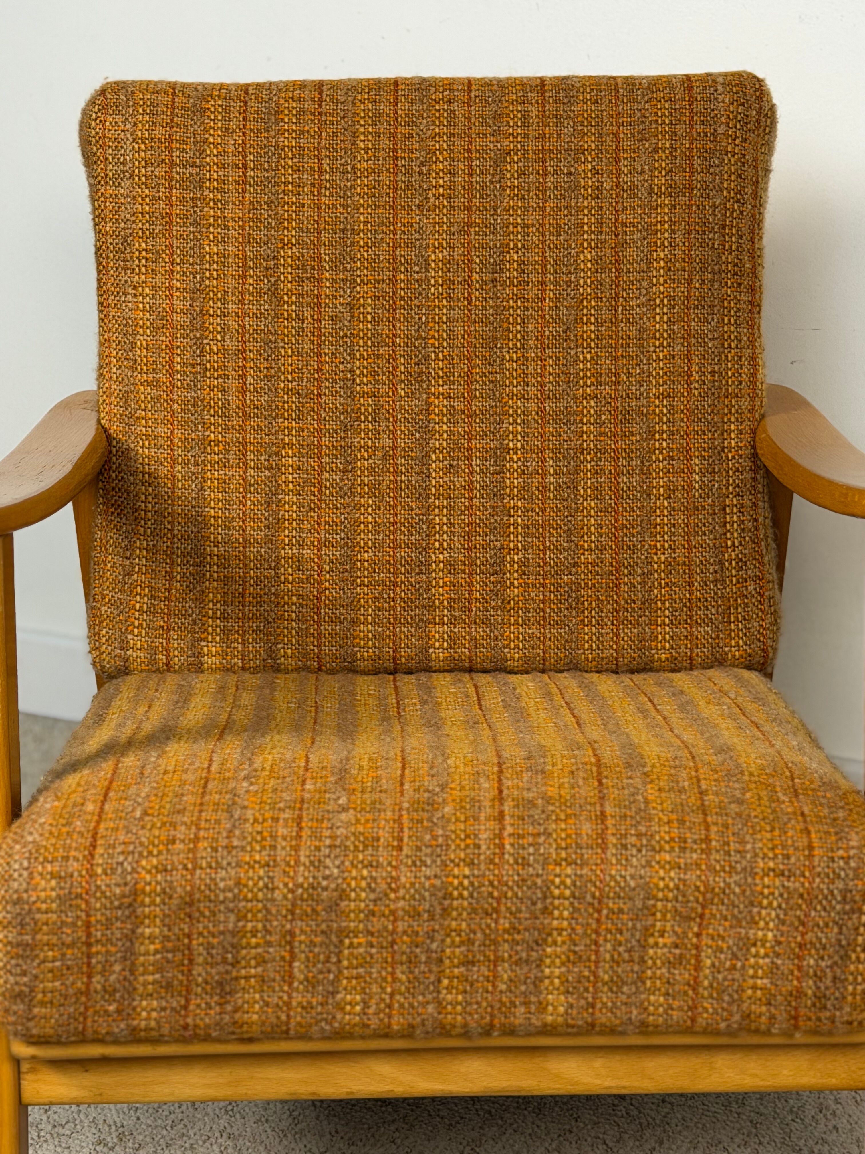 Paire de fauteuils vintage scandinaves