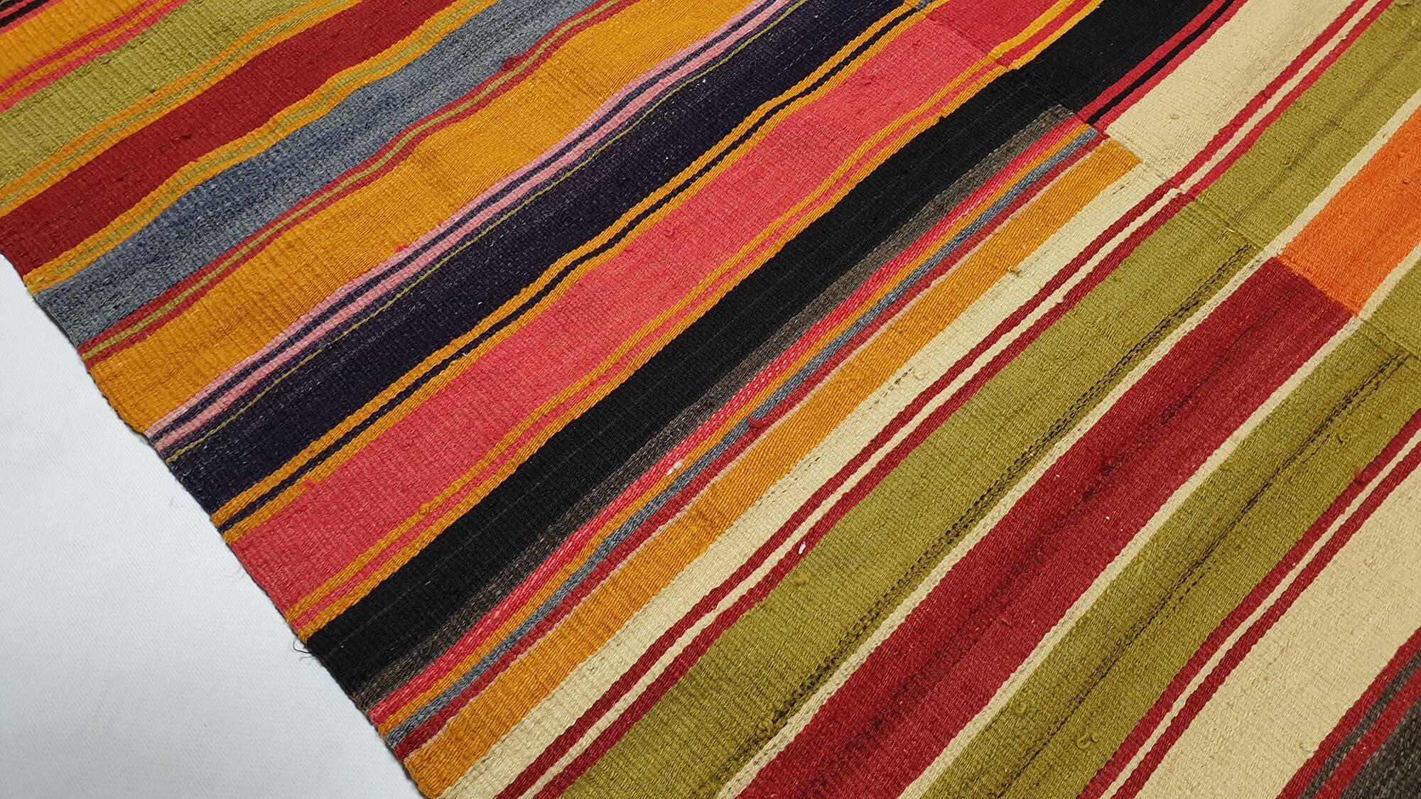 Turkish kilim rug, 228x159 cm, MYK-885