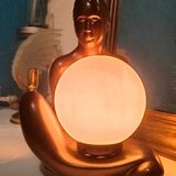 Vintage ceramic lamp 1980