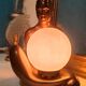 Vintage ceramic lamp 1980