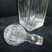 Hand-cut crystal whisky decanter from Cristallerie Matous