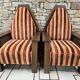 Pair armchair art deco