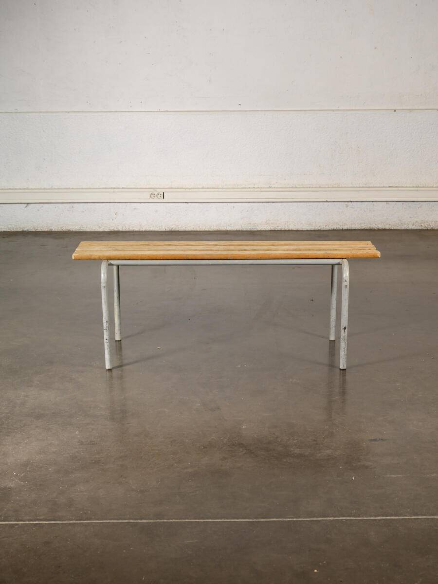 Vintage school bench