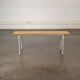 Vintage school bench