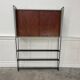 Vintage shelf in metal and wood