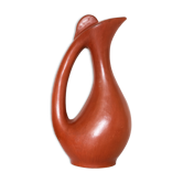 Artisanal terracotta pitcher