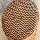 Wicker and bamboo chest