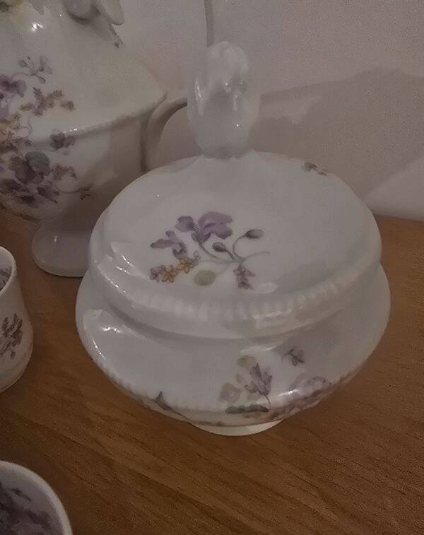 Radegonde Limoges porcelain coffee service