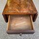 Victorian bedside table with shutters and drawers