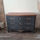 Birch wood chest of drawers