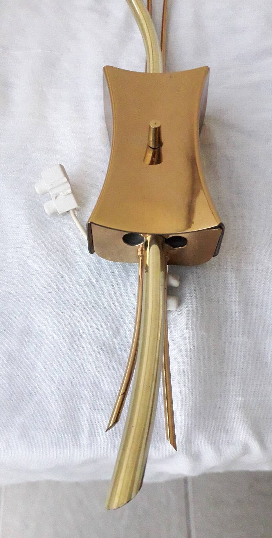 Pair of wall sconces from the 1960s.