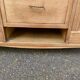 Renovated vintage Art Deco Parisian buffet in wood, 1940, 144cm.