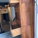 Art Deco secretary in wood and marquetry – 1930s