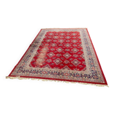 Burgundy wool Persian rug France 240x330