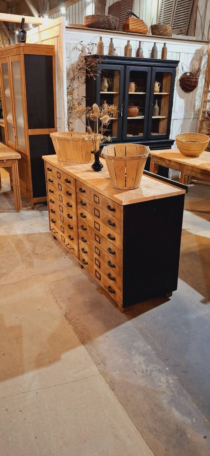 Craft cabinet with drawers