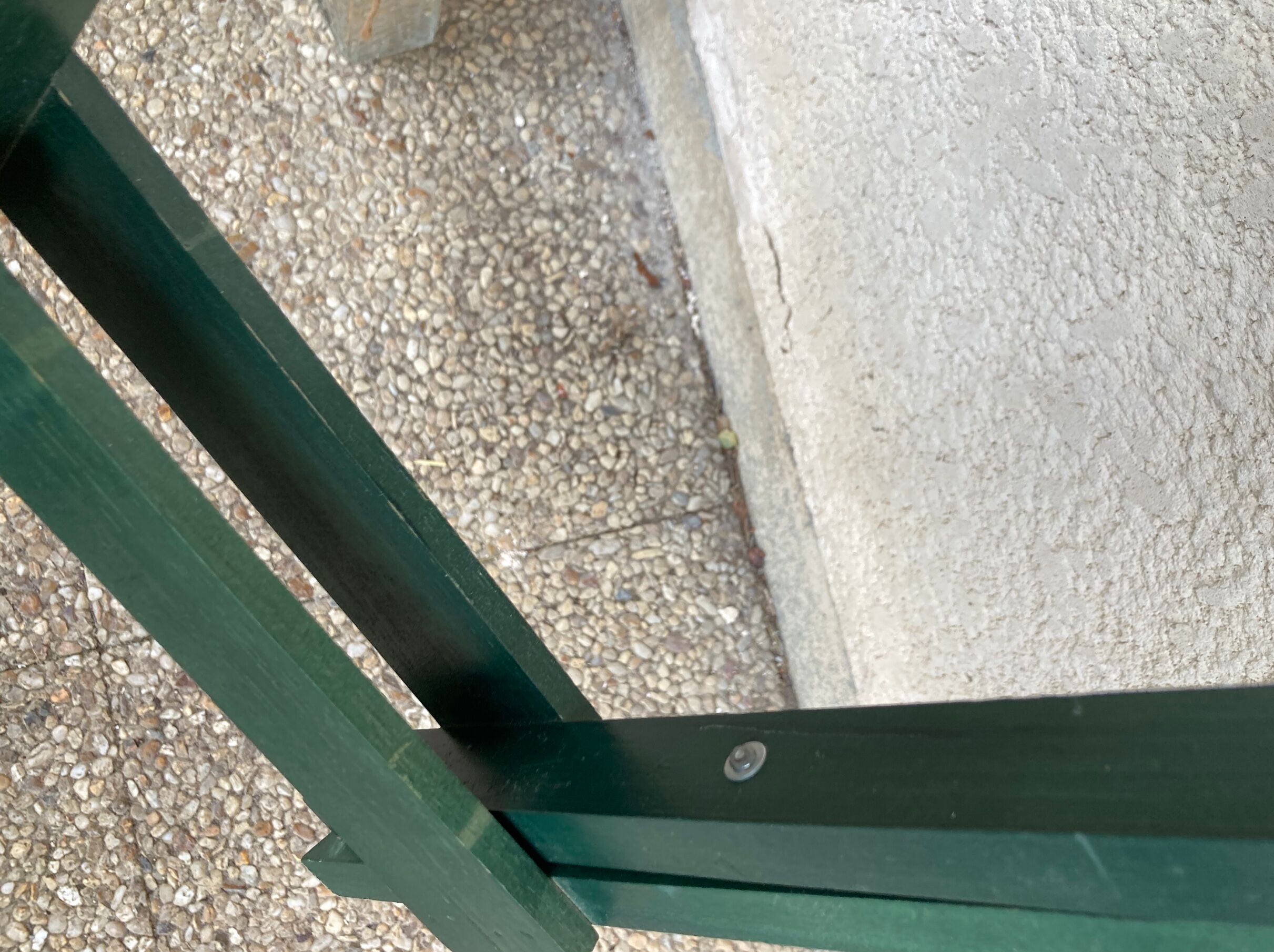 Folding stool in vintage canning