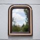 Vintage wall mirror, Napoleon III mirror, wood and stucco mirror, wall mirror, interior decoration