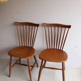 Two Scandinavian Chairs by Yngve Ekstrom for Pastoe 1960