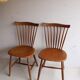 Two Scandinavian Chairs by Yngve Ekstrom for Pastoe 1960