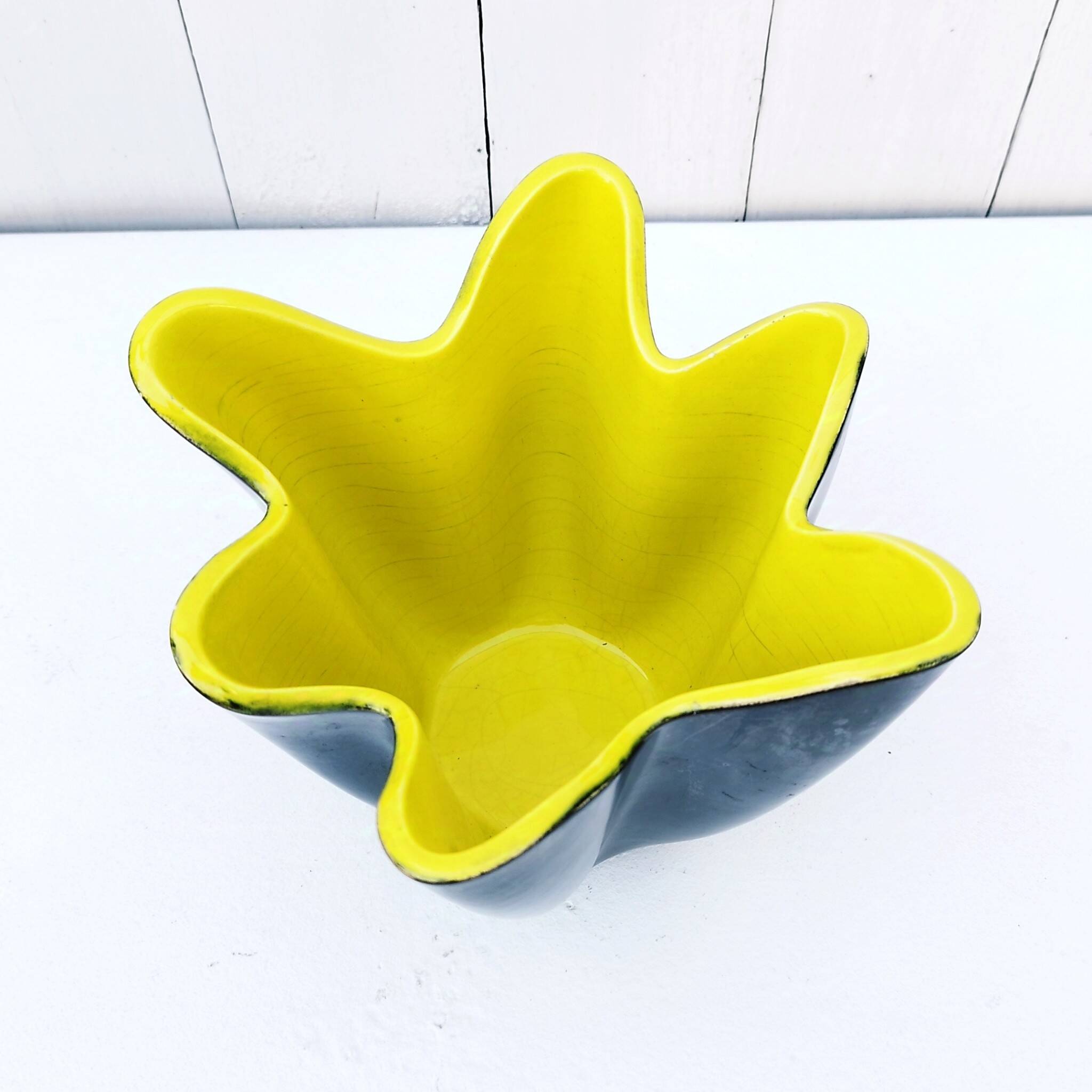 Elchinger Vintage Ceramic Handkerchief Vase