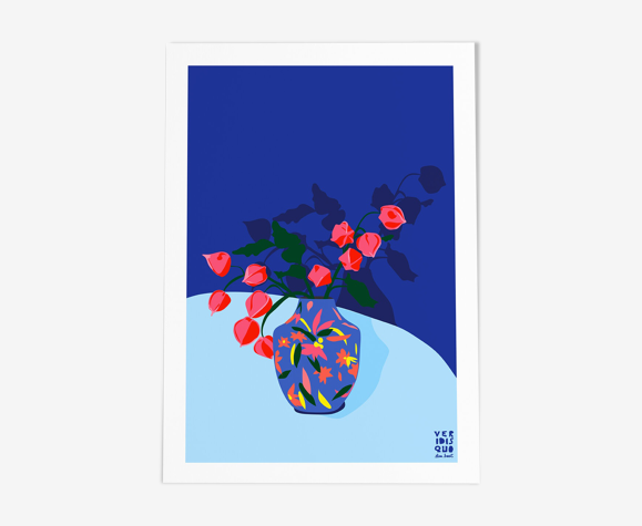 Hana - illustration en édition limitée, format a4 (veridis quo, elisa brouet)