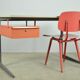 vintage industrial Result desk by Friso Kramer for Ahrend, 1950s Netherlands