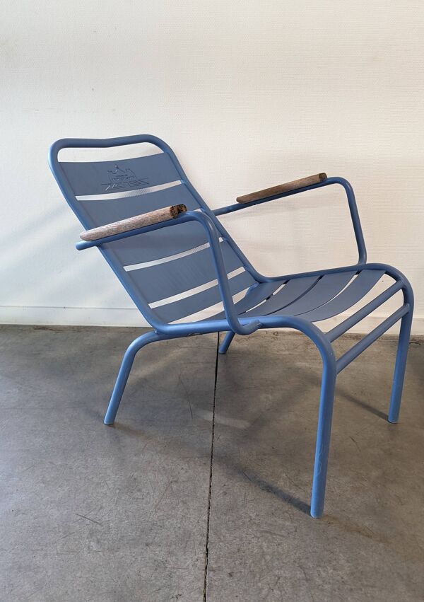 Edmond & fils - 1 Fauteuil + 1 Tabouret VAUX-LE-VICOMTE 007 - collection Tuileries