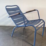Edmond & fils - 1 Armchair + 1 Stool VAUX-LE-VICOMTE 007 - Tuileries collection