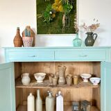 Parisian buffet green mint