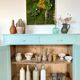 Buffet parisien vert mint