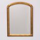 Deknudt Art Deco style Gold Wall Mirror Belgium 1970s