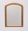 Deknudt Art Deco style Gold Wall Mirror Belgium 1970s