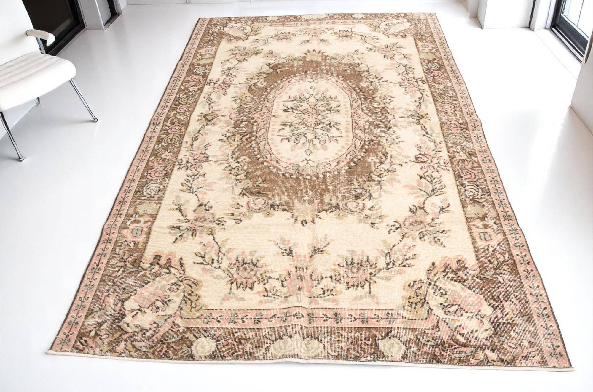 one A kind Of Vintage Turkish Area Rug sku-2020