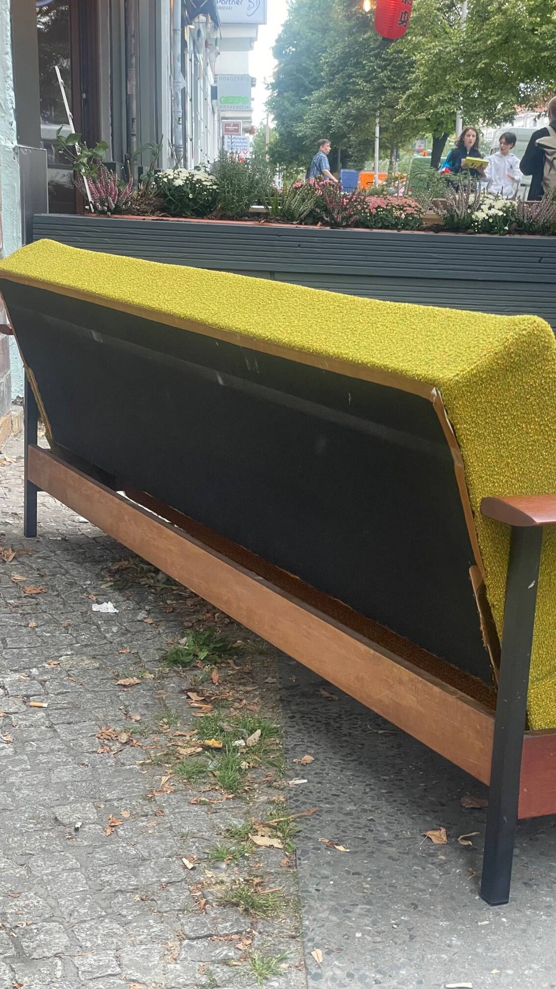 Scandinavian daybed sofa from the 60s Danish design convertible teak