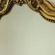 Narrow Classic Vintage Mirror, Baroque Style, Gold, 72cm