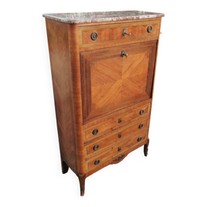 Secrétaire Louis XVI marqueté