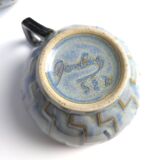 Tasses grès art déco DENBAC