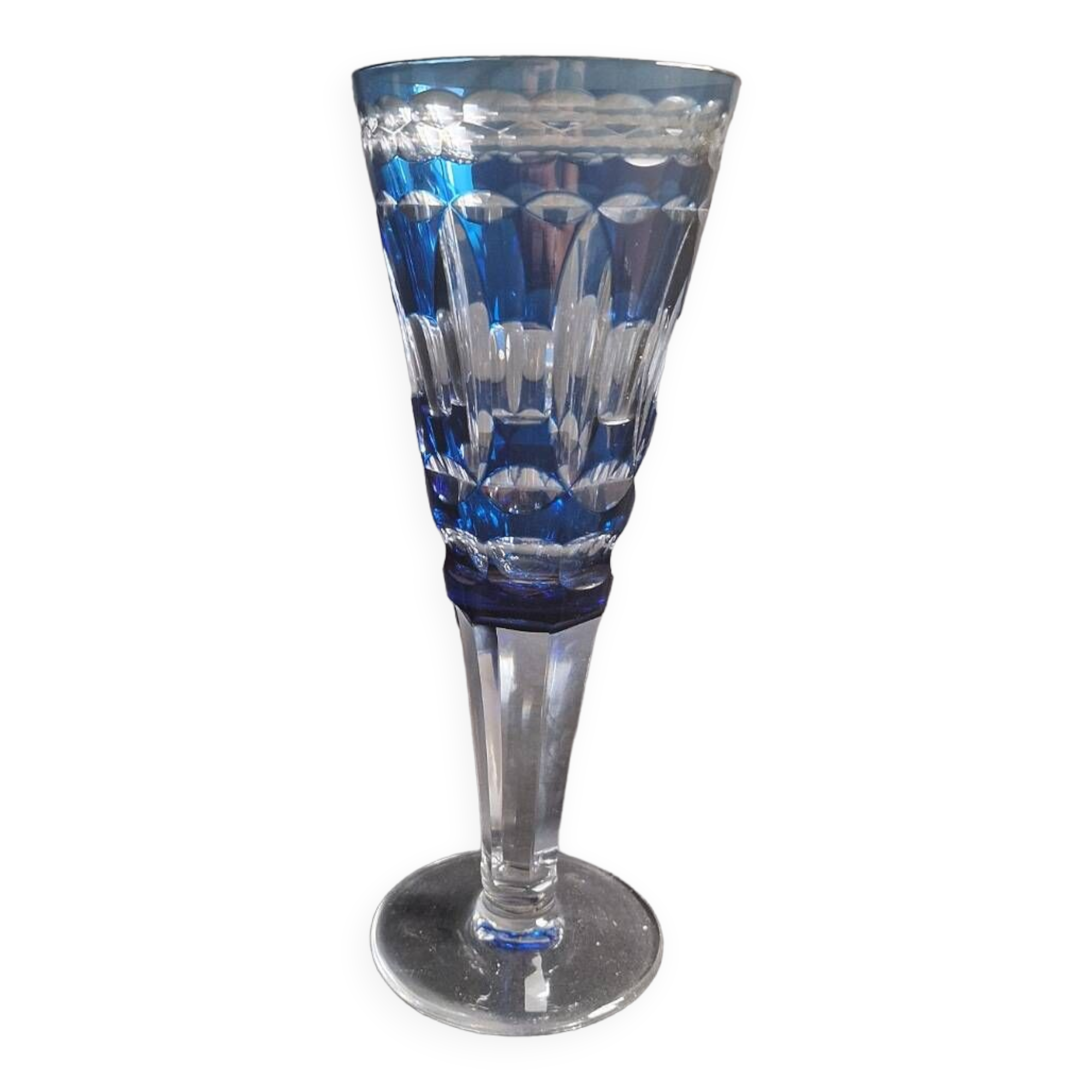 Wedding vase Val Saint Lambert crystal size