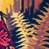 70's canvas painting