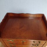 Old oak silversmith cabinet