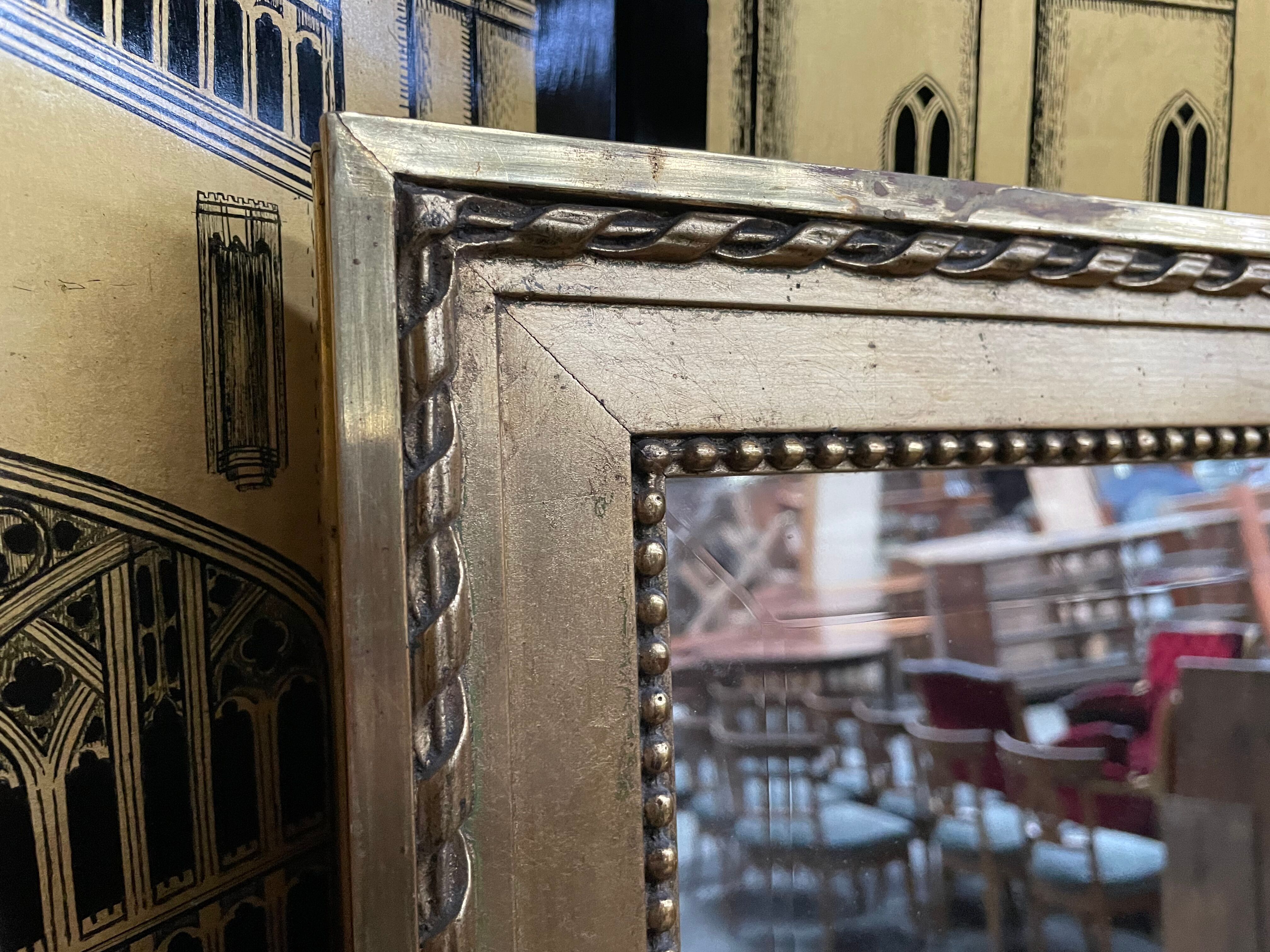 Gilded mirror louis XVI style 1900 era