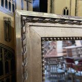 Gilded mirror louis XVI style 1900 era