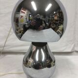 Chrome mushroom lamp 1970