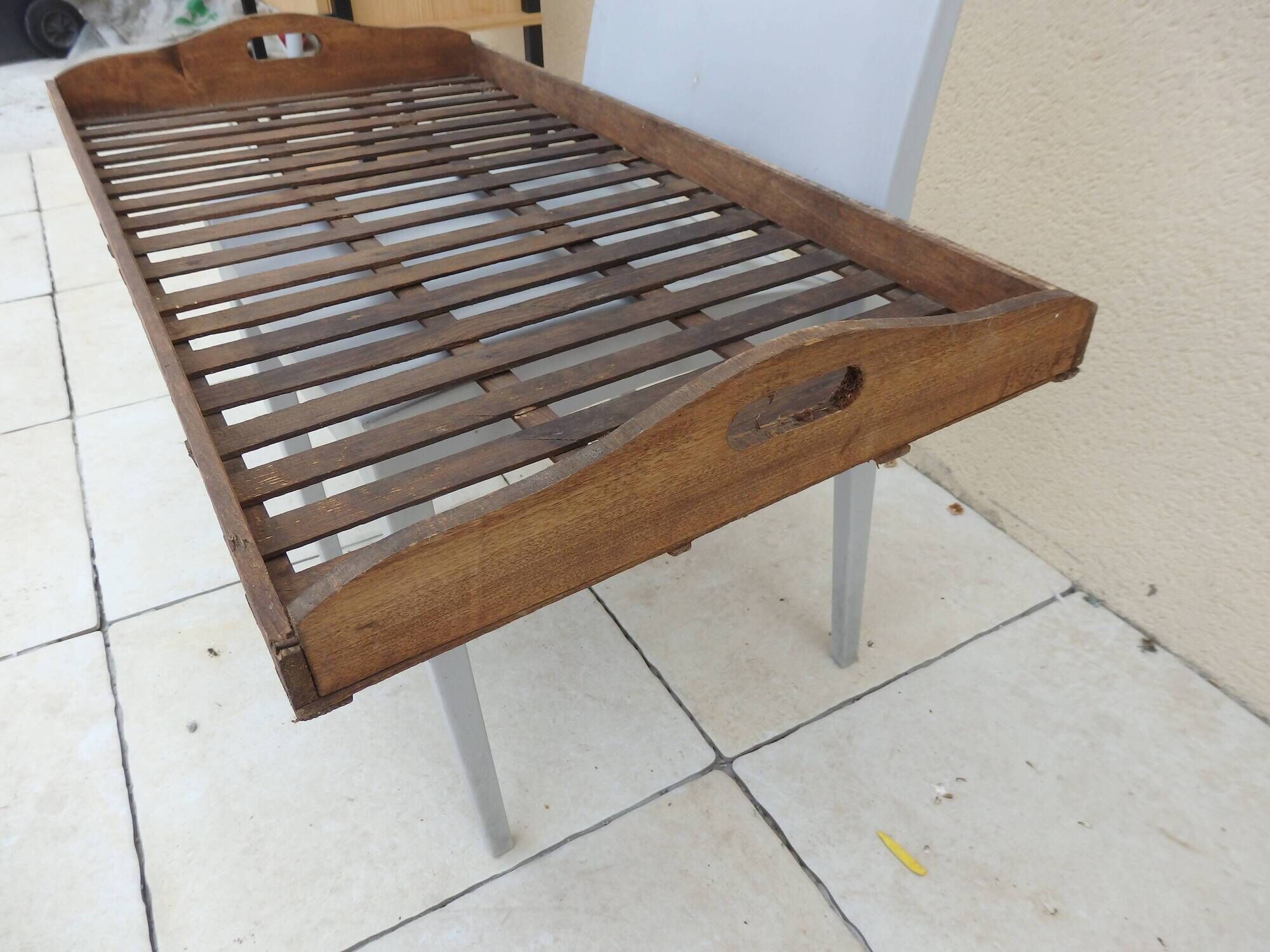 large wooden box box early baker tray deco